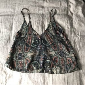Tobi Flowy Paisley Top